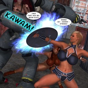 The Geeks First Strike (Captured-Heroines Comics) image 085