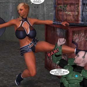 The Geeks First Strike (Captured-Heroines Comics) image 092