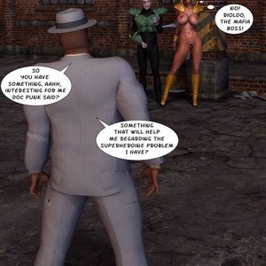 Thunderbolt Thug Team Up (Captured-Heroines Comics) image 063