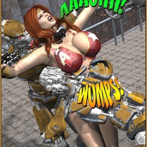 Alpha Woman - The Geek Wins the Day (Central Comics) image 038