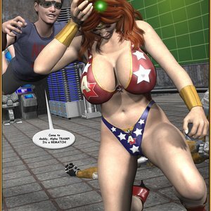 Alpha Woman - The Geek Wins the Day (Central Comics) image 046