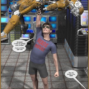 Alpha Woman & Alpha Girl - The Geek Wins The Day (Central Comics) image 044