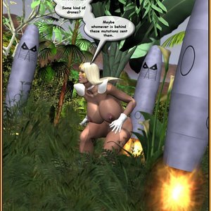 Breast Woman - Planet of The Mutants (Central Comics) image 056