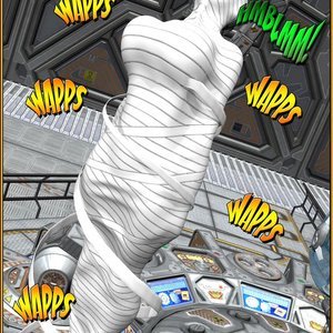 Breast Woman - Space Slaves (Central Comics) image 027