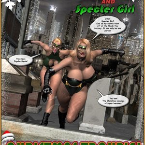 Green Spectre and Spectre Girl - Christmas Trouble (Central Comics) image 002