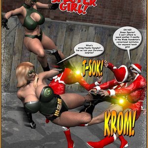 Green Spectre and Spectre Girl - Christmas Trouble (Central Comics) image 004