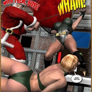 Green Spectre and Spectre Girl - Christmas Trouble (Central Comics) image 009