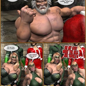 Green Spectre and Spectre Girl - Christmas Trouble (Central Comics) image 013