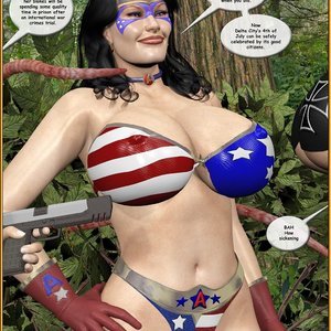 Ms. Americana - The Day Liberty Was Stolen (Central Comics) image 024