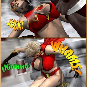Omega Woman - Attack of the Christmas Goblins (Central Comics) image 014