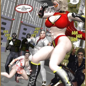 Omega Woman - Black Market Mayhem (Central Comics) image 005