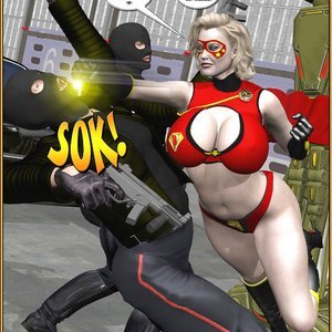 Omega Woman - Black Market Mayhem (Central Comics) image 006