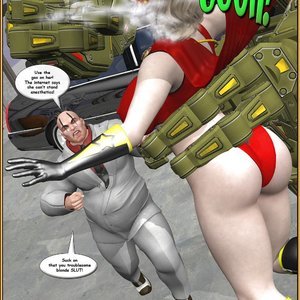 Omega Woman - Black Market Mayhem (Central Comics) image 015