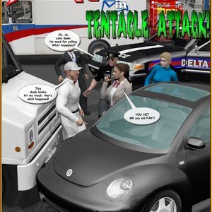 Power Girl - Tentacle Attack (Central Comics) image 002