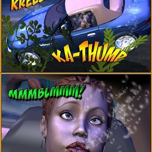 Sara Kraft and Kim Li in Curse of the Gold Spider (Central Comics) image 054