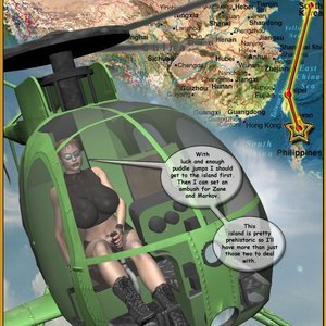 Sara Kraft and Kim Li in Curse of the Gold Spider (Central Comics) image 058