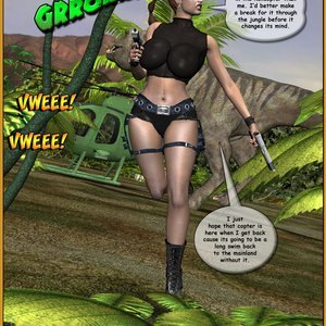 Sara Kraft and Kim Li in Curse of the Gold Spider (Central Comics) image 063