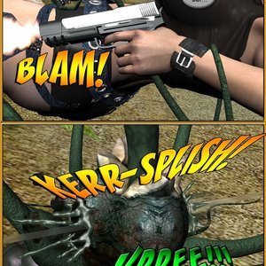 Sara Kraft and Kim Li in Curse of the Gold Spider (Central Comics) image 070
