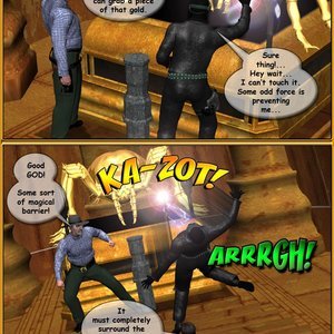 Sara Kraft and Kim Li in Curse of the Gold Spider (Central Comics) image 110