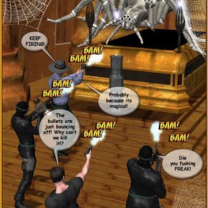 Sara Kraft and Kim Li in Curse of the Gold Spider (Central Comics) image 127