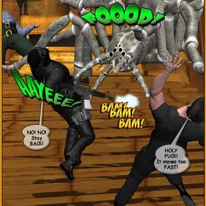 Sara Kraft and Kim Li in Curse of the Gold Spider (Central Comics) image 128