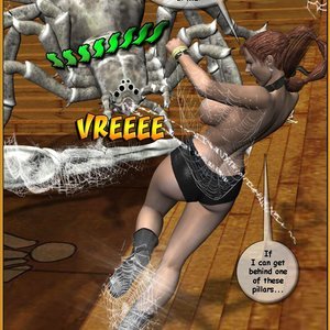 Sara Kraft and Kim Li in Curse of the Gold Spider (Central Comics) image 137