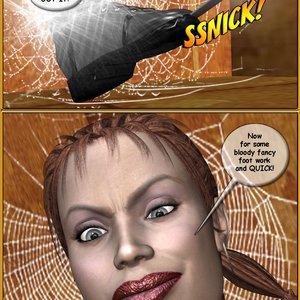 Sara Kraft and Kim Li in Curse of the Gold Spider (Central Comics) image 156