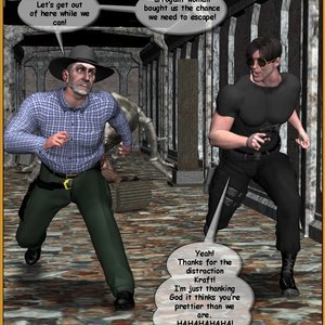 Sara Kraft and Kim Li in Curse of the Gold Spider (Central Comics) image 169
