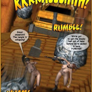Sara Kraft and Kim Li in Curse of the Gold Spider (Central Comics) image 183