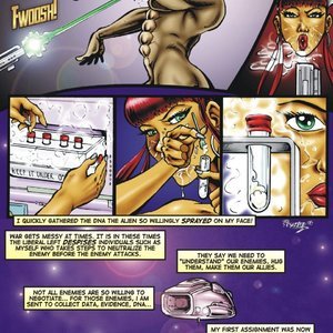 Alien Huntress (Central Comics) image 005