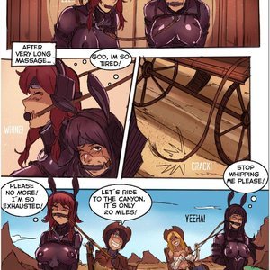 Boundy Hunter - Issue 4 - Behind the Barnes (DBComix - Deviant Bondage Comics) image 016