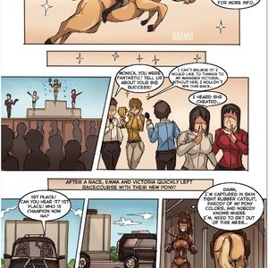 Derby - Duchess Ponygirl Transformation (DBComix - Deviant Bondage Comics) image 004