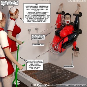 New Arkham For Superheroines - Issue 1 (DBComix - Deviant Bondage Comics) image 016