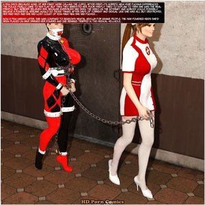 New Arkham For Superheroines - Issue 1 - 2nd Edition (DBComix - Deviant Bondage Comics) image 002