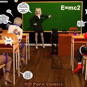 New Arkham For Superheroines - Issue 3 (DBComix - Deviant Bondage Comics) image 008