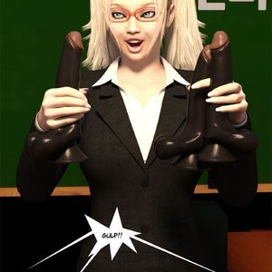 New Arkham For Superheroines - Issue 3 (DBComix - Deviant Bondage Comics) image 014