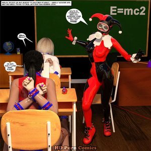 New Arkham For Superheroines - Issue 3 (DBComix - Deviant Bondage Comics) image 036