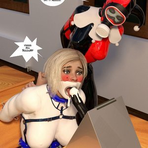 New Arkham For Superheroines - Issue 3 (DBComix - Deviant Bondage Comics) image 043