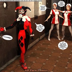 New Arkham For Superheroines - Issue 3 (DBComix - Deviant Bondage Comics) image 050