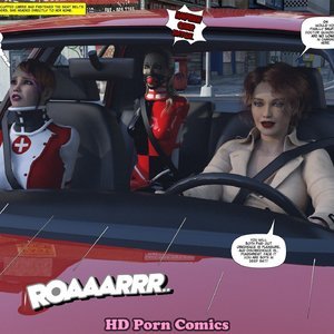 New Arkham For Superheroines - Issue 4 (DBComix - Deviant Bondage Comics) image 026