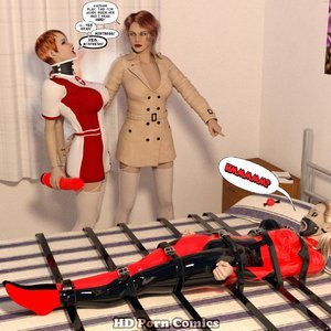 New Arkham For Superheroines - Issue 4 (DBComix - Deviant Bondage Comics) image 051
