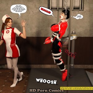 New Arkham For Superheroines - Issue 4 (DBComix - Deviant Bondage Comics) image 060