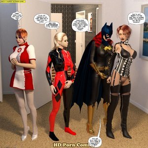 New Arkham For Superheroines - Issue 4 (DBComix - Deviant Bondage Comics) image 067
