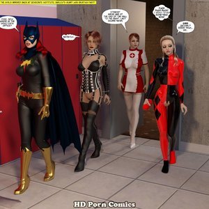 New Arkham For Superheroines - Issue 4 (DBComix - Deviant Bondage Comics) image 070