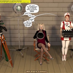 New Arkham For Superheroines - Issue 6 (DBComix - Deviant Bondage Comics) image 048