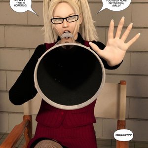 New Arkham For Superheroines - Issue 6 (DBComix - Deviant Bondage Comics) image 051