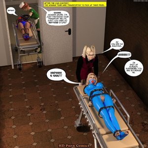 New Arkham For Superheroines - Issue 6 (DBComix - Deviant Bondage Comics) image 064