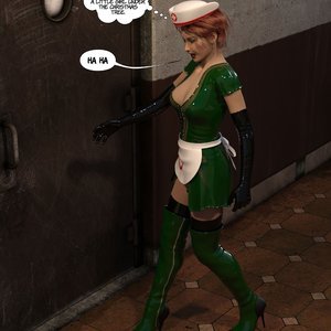 New Arkham For Superheroines - Issue 7 (DBComix - Deviant Bondage Comics) image 006