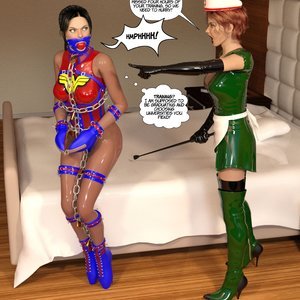 New Arkham For Superheroines - Issue 7 (DBComix - Deviant Bondage Comics) image 019