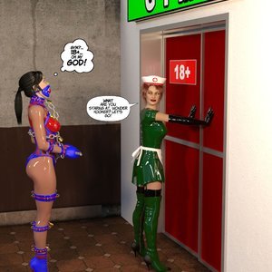 New Arkham For Superheroines - Issue 7 (DBComix - Deviant Bondage Comics) image 020